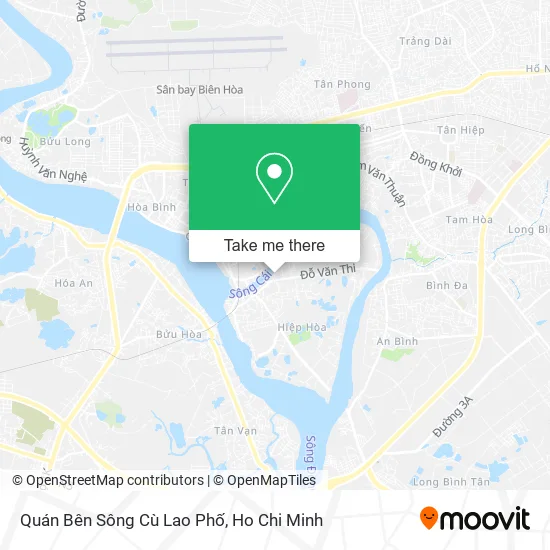 Quán Bên Sông Cù Lao Phố map