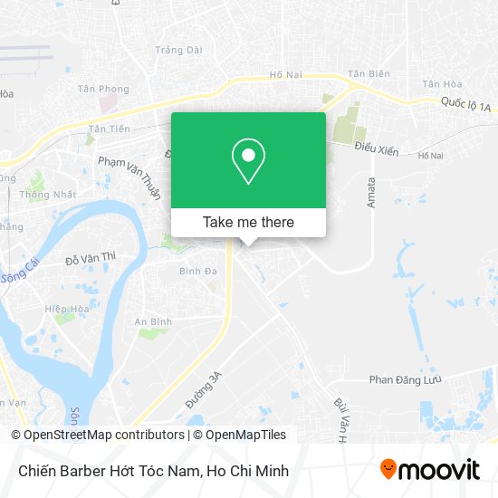 Chiến Barber Hớt Tóc Nam map