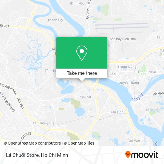 Lá Chuối Store map