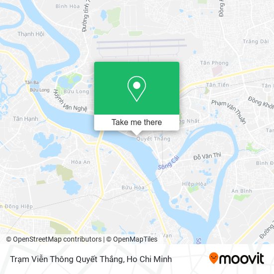 Trạm Viễn Thông Quyết Thắng map