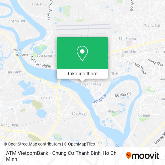 ATM VietcomBank - Chung Cư Thanh Bình map