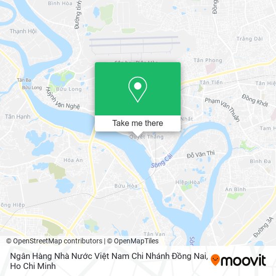 Ngân Hàng Nhà Nước Việt Nam Chi Nhánh Đồng Nai map