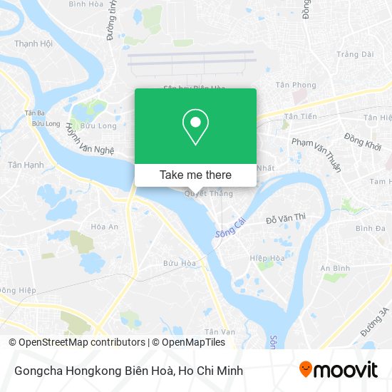 Gongcha Hongkong Biên Hoà map
