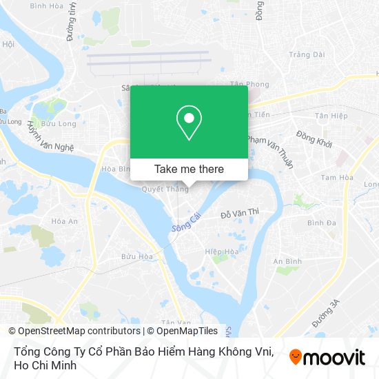 Tổng Công Ty Cổ Phần Bảo Hiểm Hàng Không Vni map