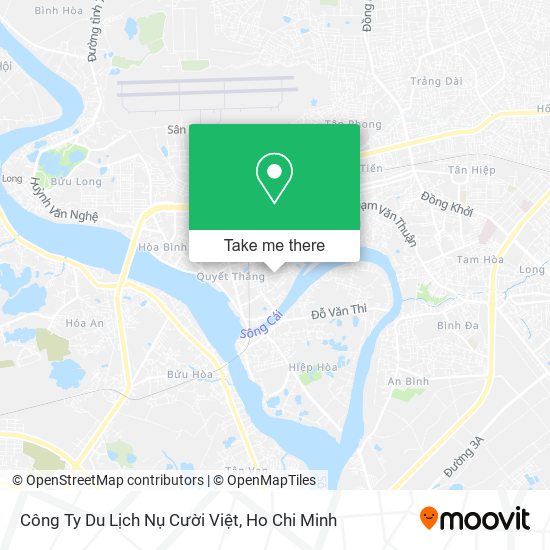 Công Ty Du Lịch Nụ Cười Việt map