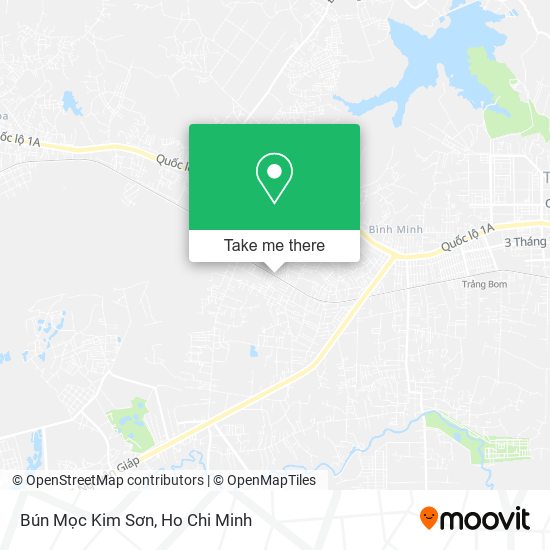 Bún Mọc Kim Sơn map