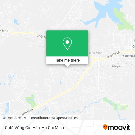 Café Võng Gia Hân map