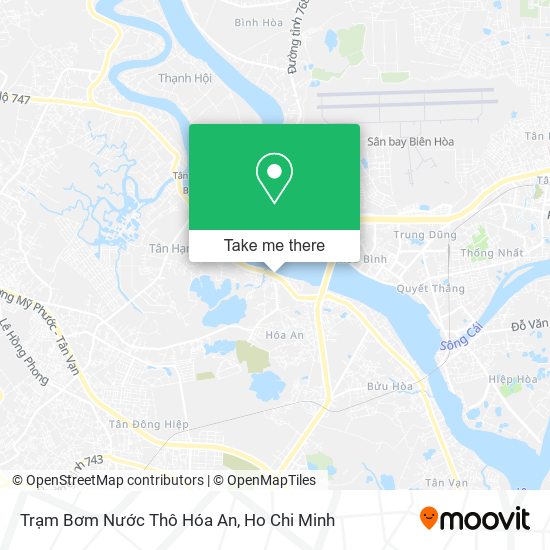 Trạm Bơm Nước Thô Hóa An map