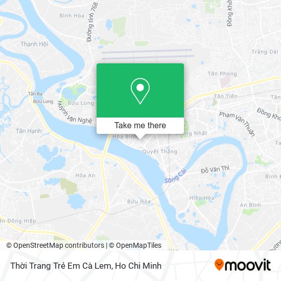 Thời Trang Trẻ Em Cà Lem map