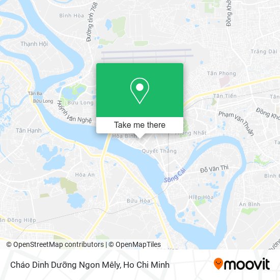 Cháo Dinh Dưỡng Ngon Mêly map