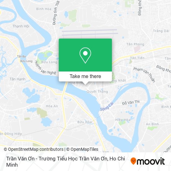 Trần Văn Ơn - Trường Tiểu Học Trần Văn Ơn map