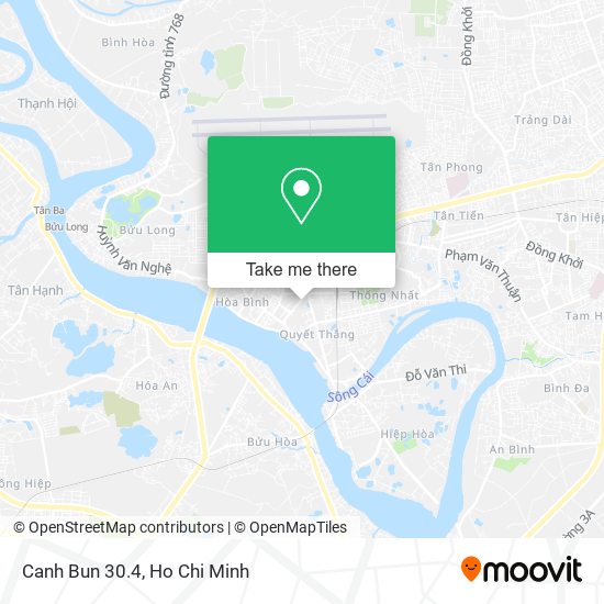 Canh Bun 30.4 map