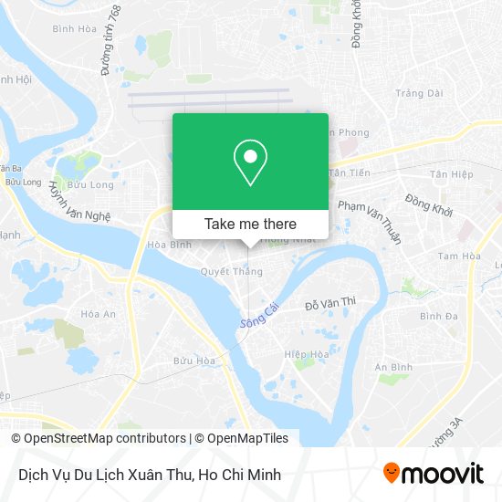 Dịch Vụ Du Lịch Xuân Thu map