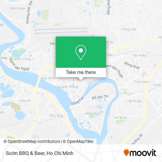 Sườn BBQ & Beer map