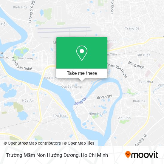 Trường Mầm Non Hướng Dương map