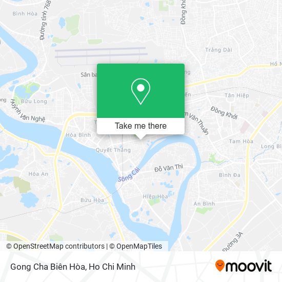 Gong Cha Biên Hòa map