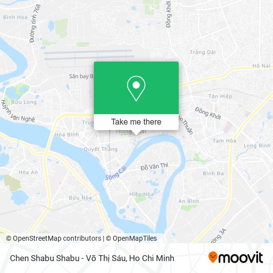 Chen Shabu Shabu - Võ Thị Sáu map