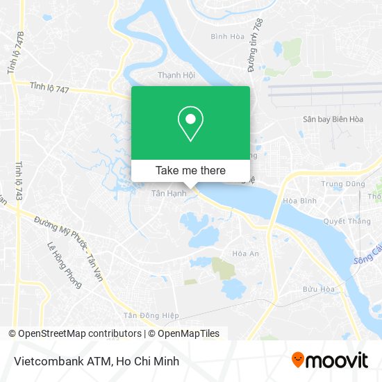 Vietcombank ATM map