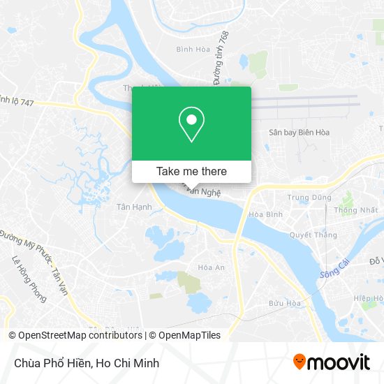 Chùa Phổ Hiền map