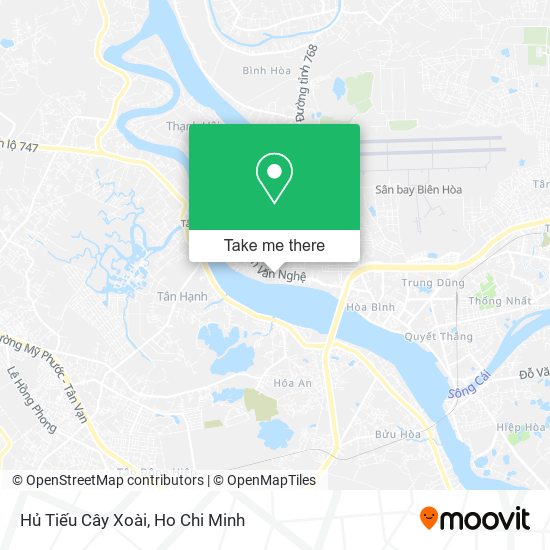 Hủ Tiếu Cây Xoài map