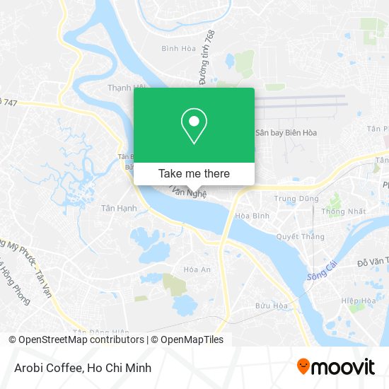 Arobi Coffee map