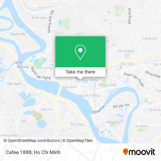 Cafee 1888 map