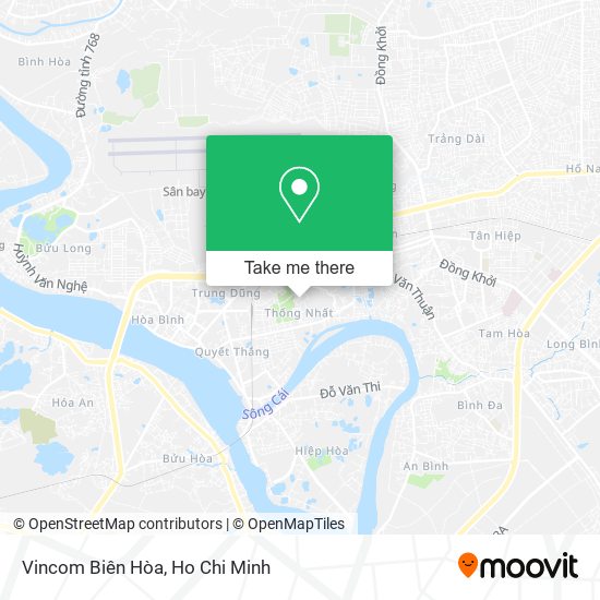 Vincom Biên Hòa map