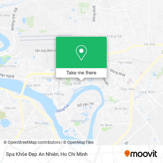 Spa Khỏe Đẹp An Nhiên map