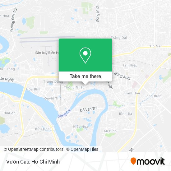 Vườn Cau map