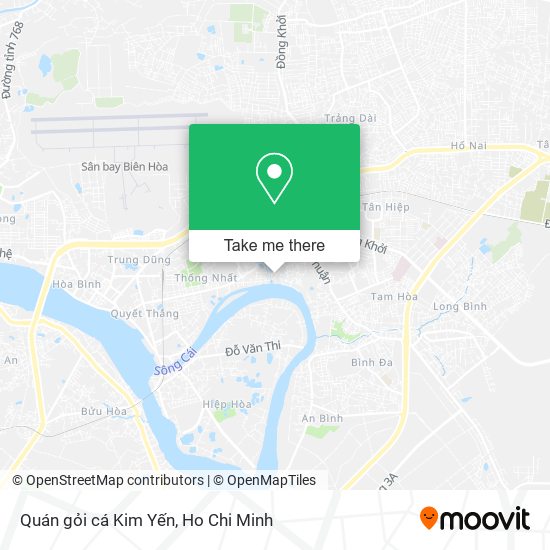 Quán gỏi cá Kim Yến map
