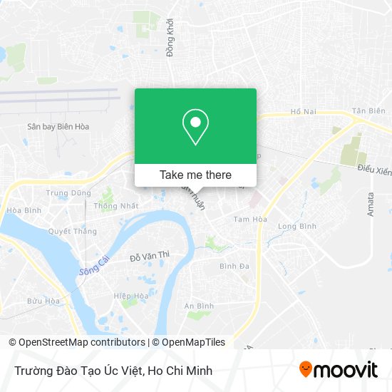 Trường Đào Tạo Úc Việt map