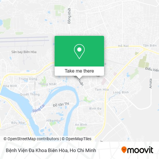 Bệnh Viện Đa Khoa Biên Hòa map