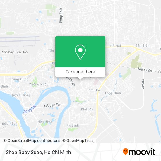Shop Baby Subo map
