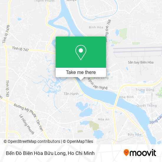 Bến Đò Biên Hòa Bửu Long map