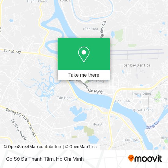 Cơ Sở Đá Thanh Tâm map