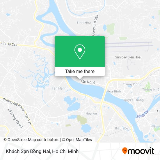 Khách Sạn Đồng Nai map