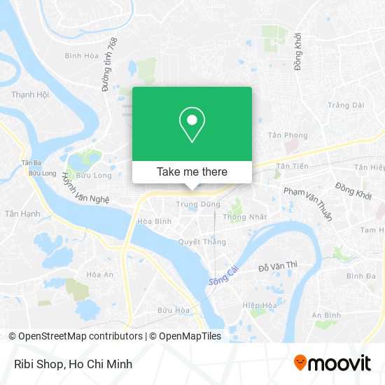 Ribi Shop map