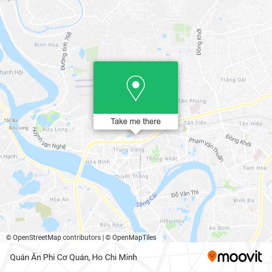 Quán Ăn Phi Cơ Quán map