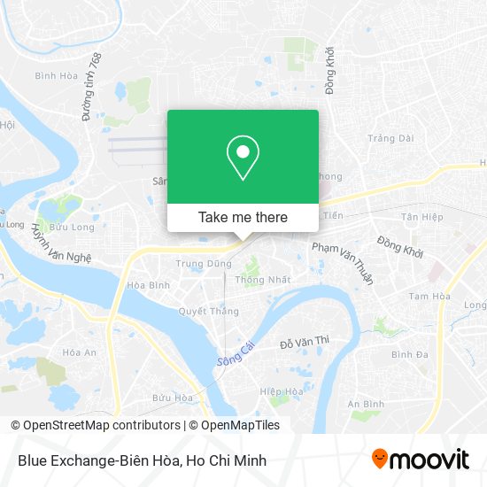 Blue Exchange-Biên Hòa map