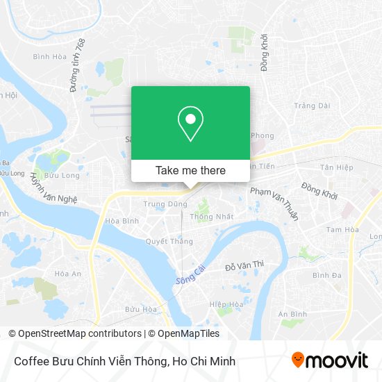 Coffee Bưu Chính Viễn Thông map