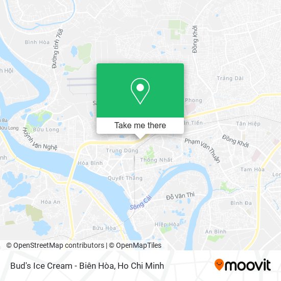 Bud's Ice Cream - Biên Hòa map