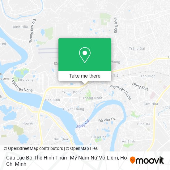 Câu Lạc Bộ Thể Hình Thấm Mỹ Nam Nữ Võ Liêm map