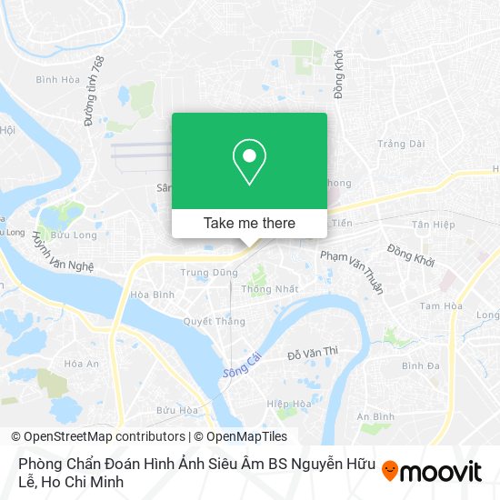 Phòng Chẩn Đoán Hình Ảnh Siêu Âm BS Nguyễn Hữu Lễ map