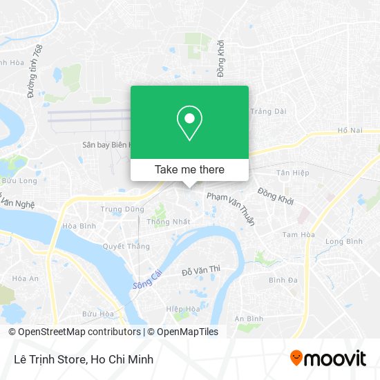 Lê Trịnh Store map