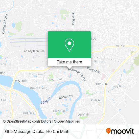 Ghế Massage Osaka map