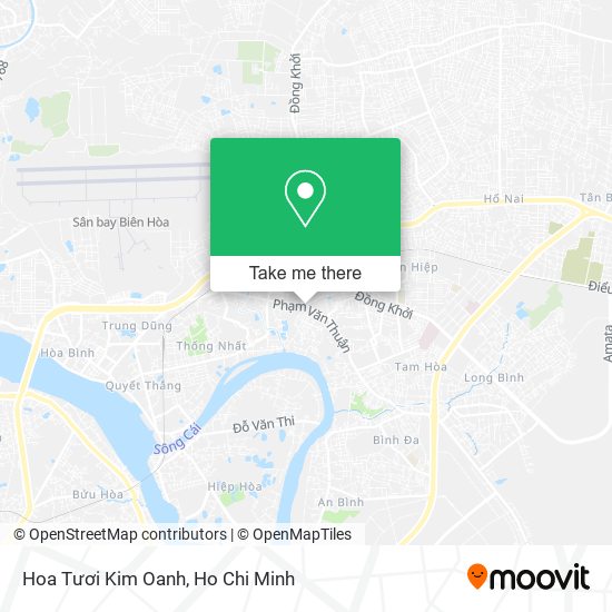 Hoa Tươi Kim Oanh map