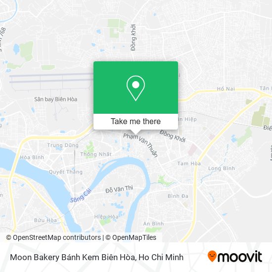 Moon Bakery Bánh Kem Biên Hòa map