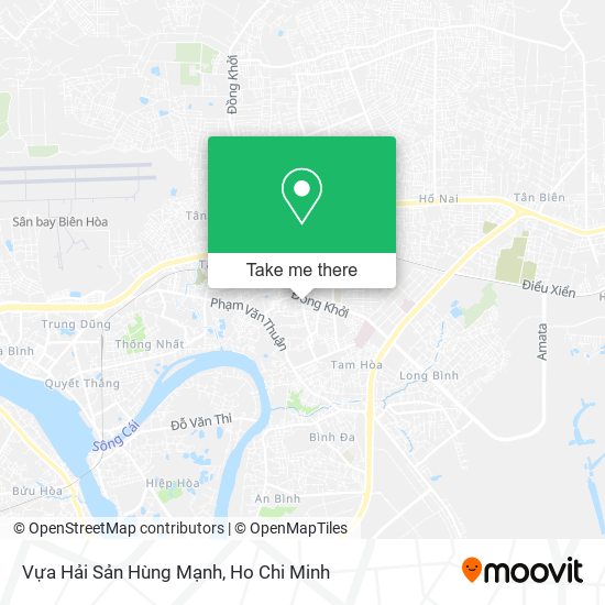 Vựa Hải Sản Hùng Mạnh map