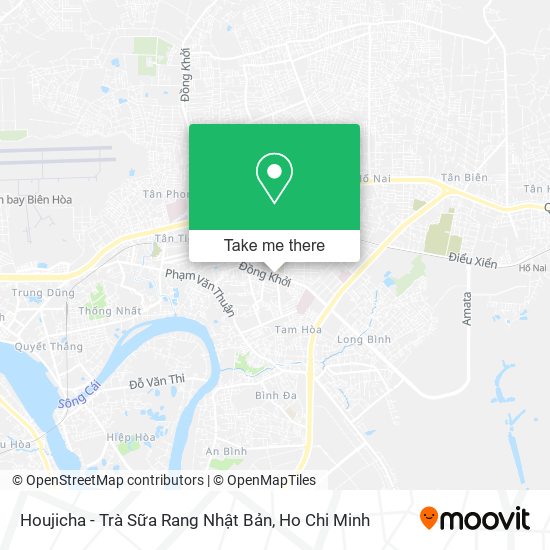 Houjicha - Trà Sữa Rang Nhật Bản map