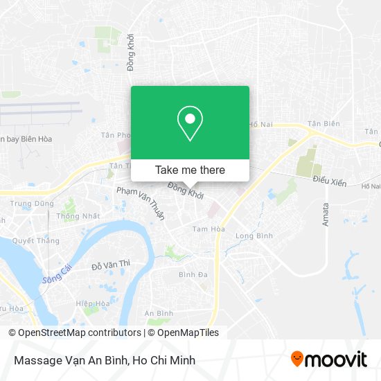 Massage Vạn An Bình map